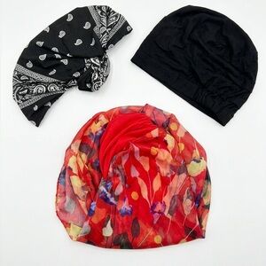 Lot x 3 Headwraps/Coverings